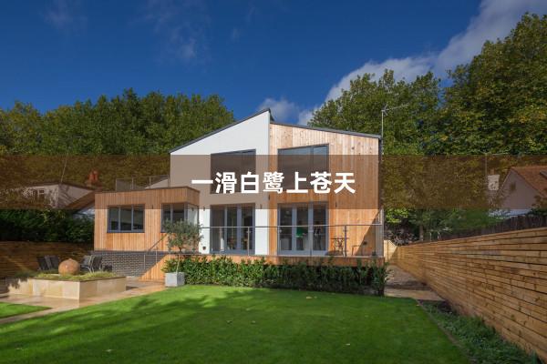 一滑白鹭上苍天