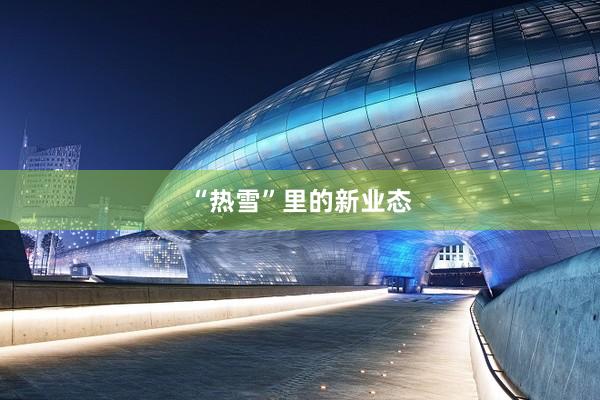 “热雪”里的新业态