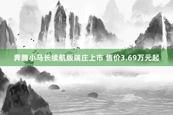 奔腾小马长续航版端庄上市 售价3.69万元起